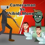카메라맨 vs 스키비디 몬스터 : 재미있는 대결